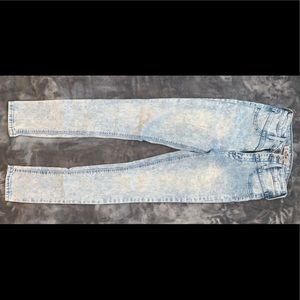 MAKE OFFERS! Acid washed high waisted jeggings